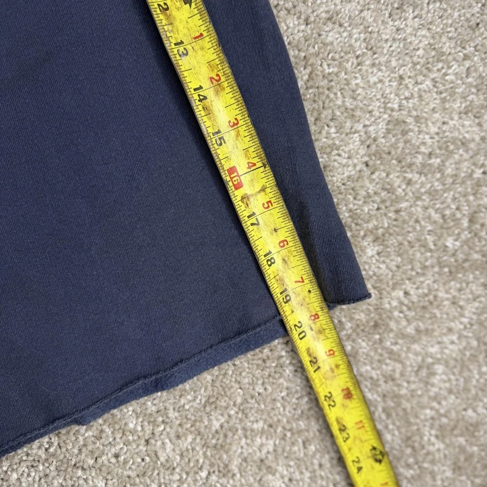 Y2K American Eagle Shorts Mens XL Blue Fleece Sweat Athletic Gym Training Lounge